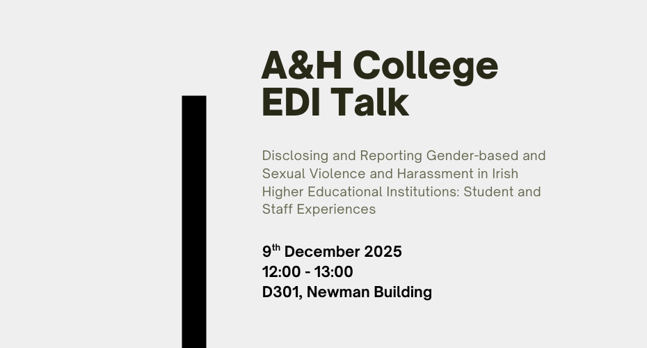 A&H College EDI Talk